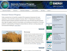 Tablet Screenshot of genomicsgtl.energy.gov