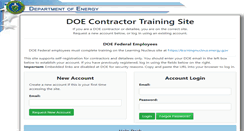 Desktop Screenshot of contractortraining.energy.gov