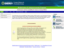 Tablet Screenshot of page.energy.gov