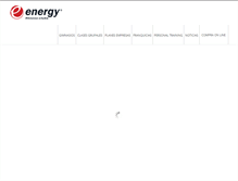 Tablet Screenshot of energy.cl